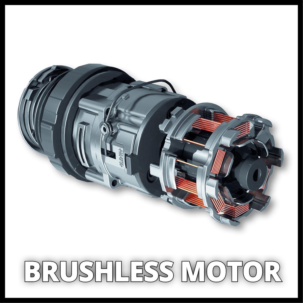 Einhell Taladro de impacto de la batería de 18V TE-CD 18/50 LI-I BLPOWER X-CAMBIO | Sin batería sin cargador