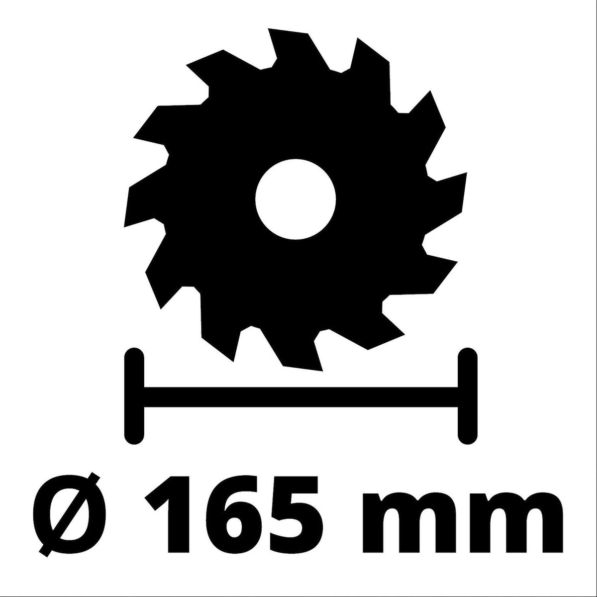 Einhell - Sierra circular TE-CS 18/165-1 Li