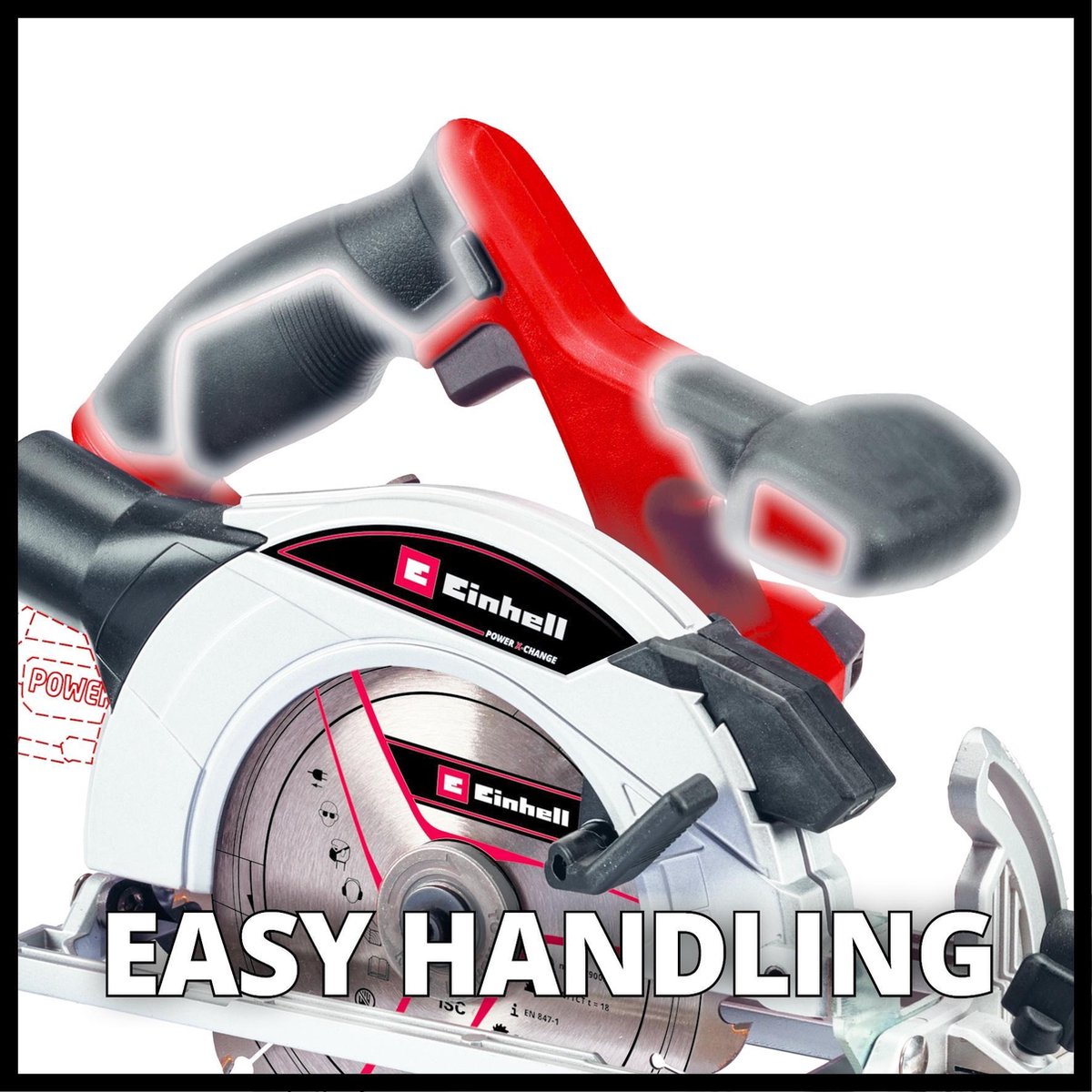 Einhell - Sierra circular TE-CS 18/165-1 Li