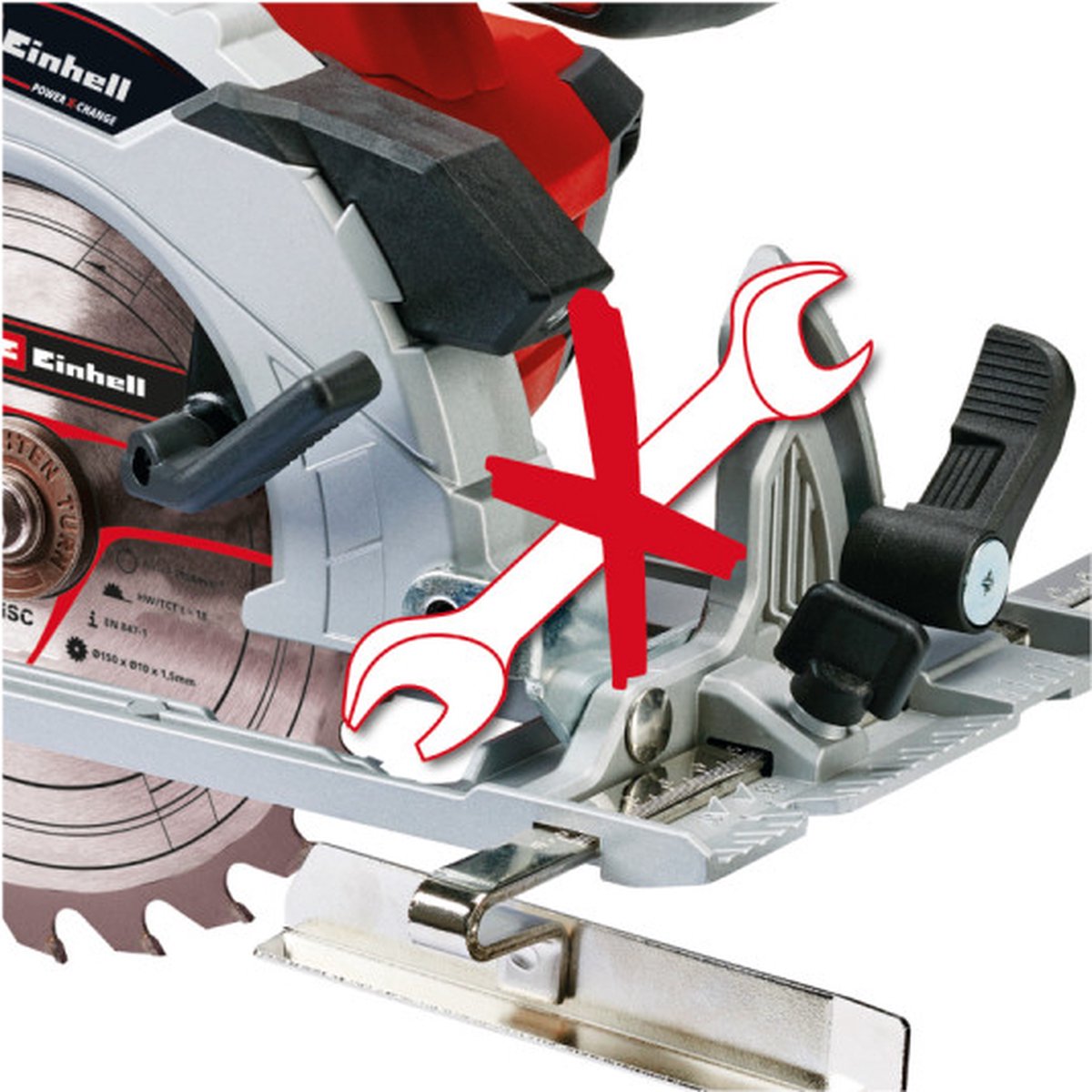 Einhell - Sierra circular TE-CS 18/150 Li