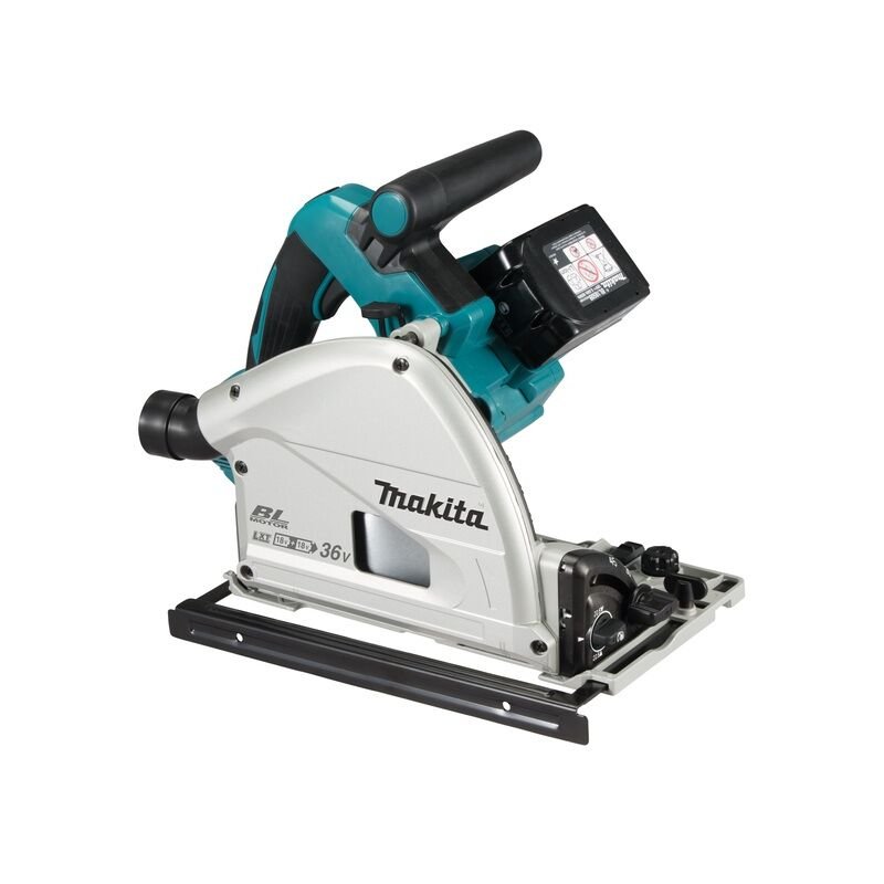 Makita - Sierra de inmersión de 36V (2x18V) Li-Ion 165mm con carril de guía incluido - DSP601ZJU