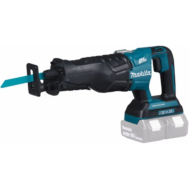 Makita DJR360ZK BATERÍA SABRE SABRE SABA 2x18V (sin AKU sin cargador)