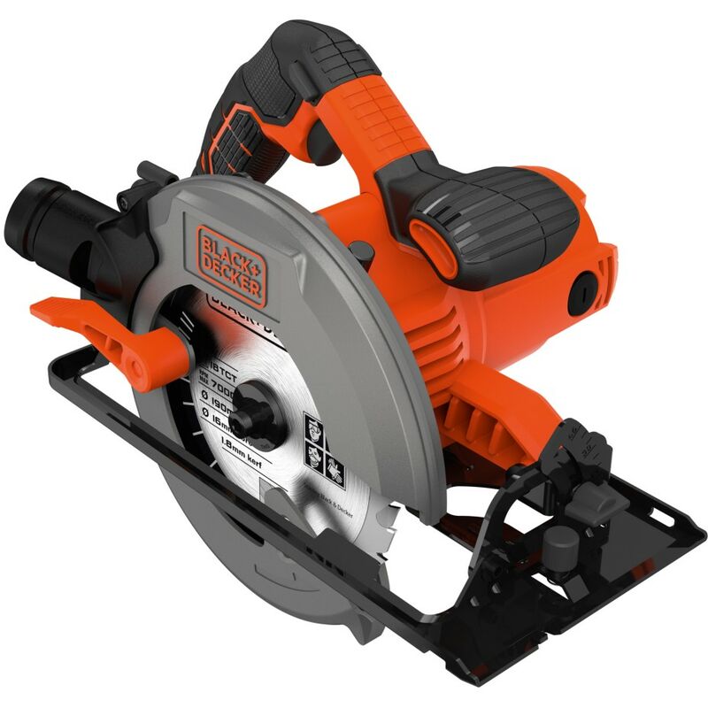 BLACK+DECKER Black&decker - CS1550-QS Sierra Circular 1500W 66mm