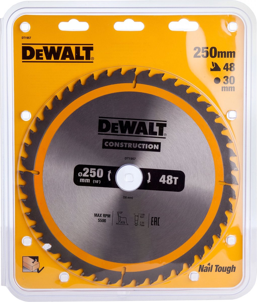 DeWalt De Walt - Circular SeaBlatt Stat. 250 / 30mm 48wz