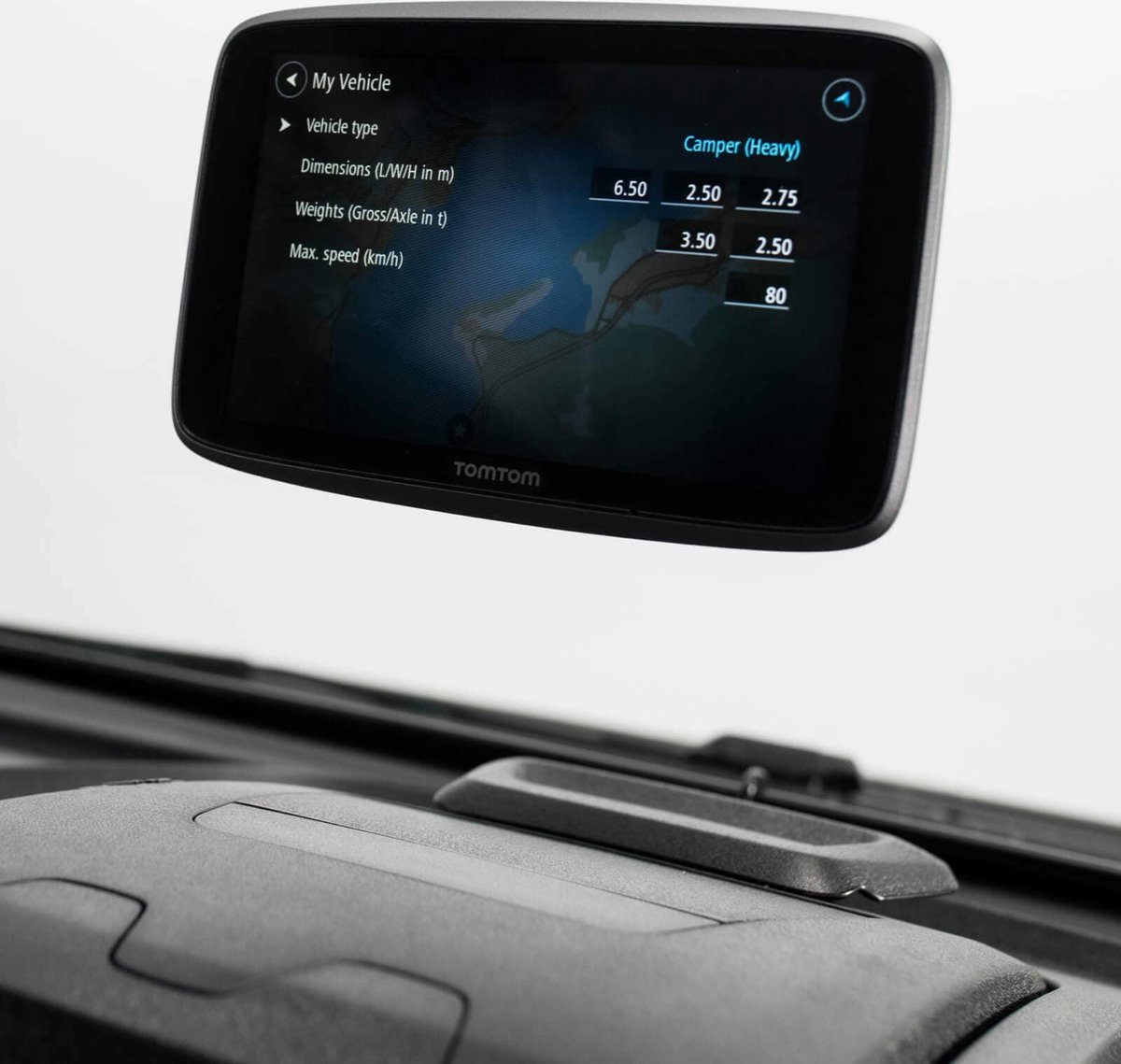 Tomtom GO Camper Tour Europa