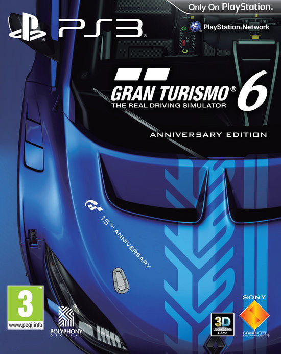 Sony Gran Turismo 6 Steelbook Anniversary Edition