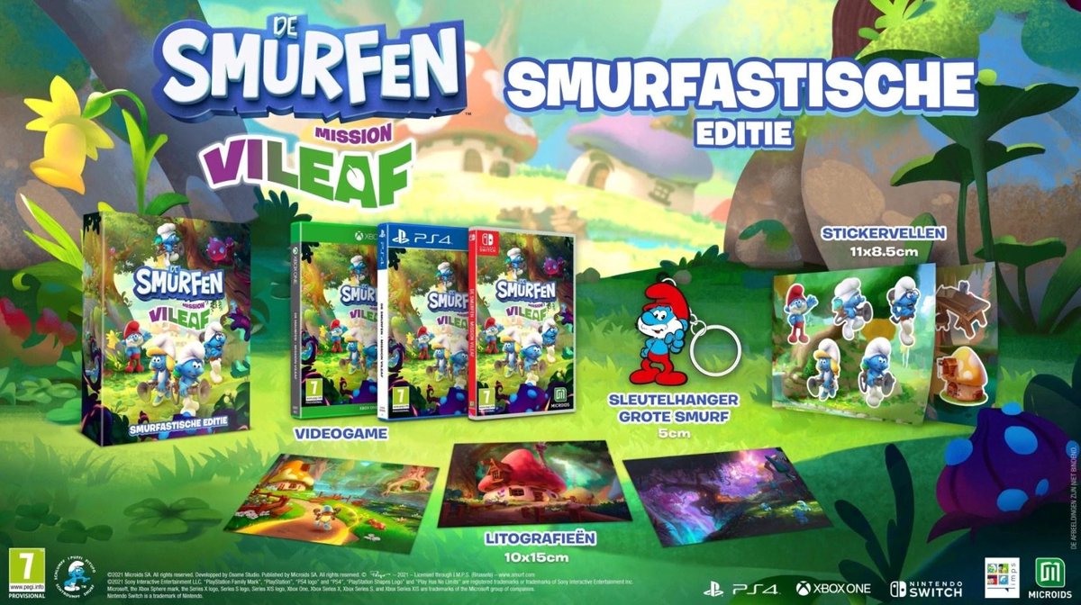 Microids The Smurfs - Mission Vileaf Smurftastische Editie
