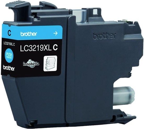 Brother LC-3219XL Cartridge Cyaan - Blauw