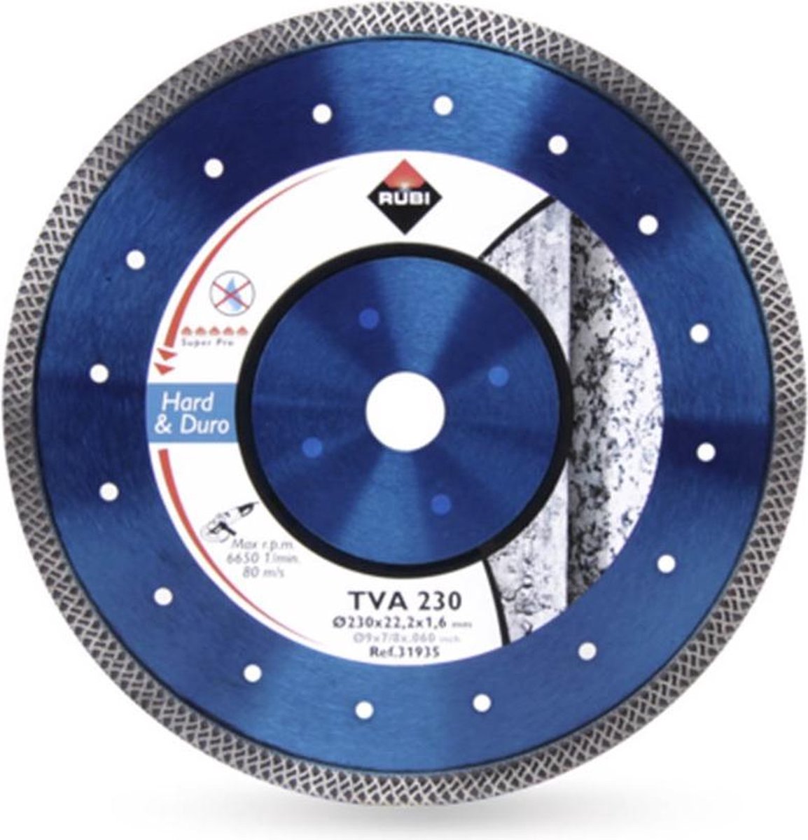 Rubi Diamantschijf TURBO VIPER (TVA) | 180mm