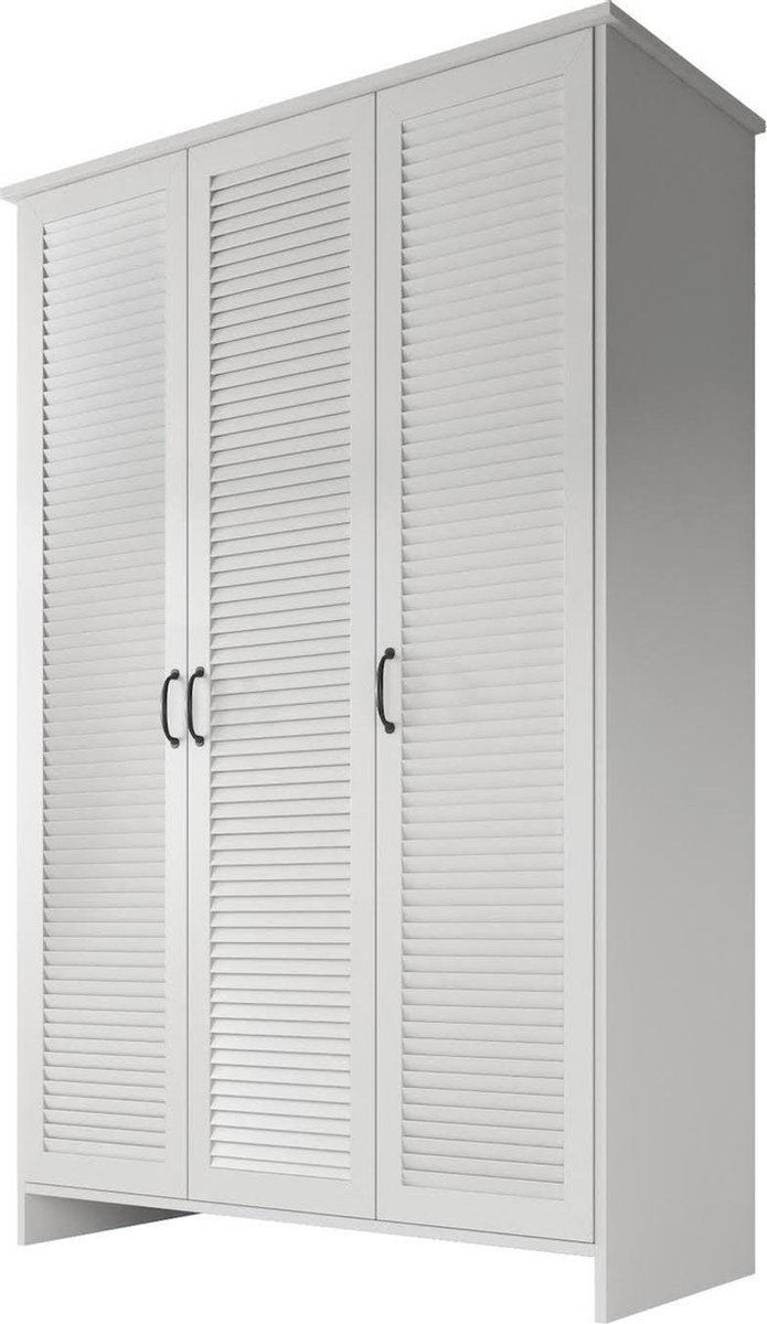 Meubella - Kledingkast Oase 128 Cm - Wit