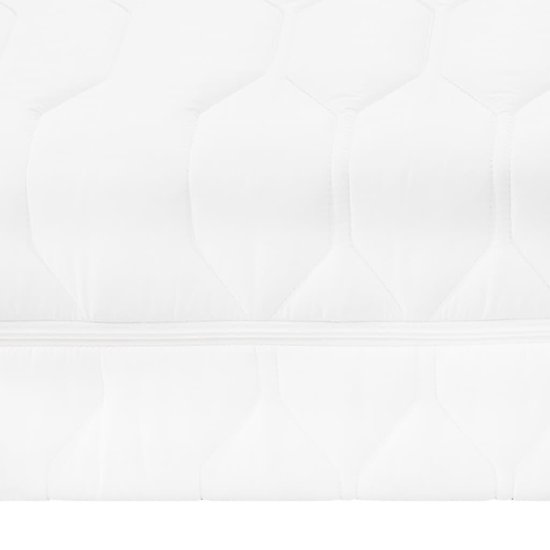 Vidaxl Matras 7 Zone 20 Cm Pocketvering H3 100x200 Cm - Wit