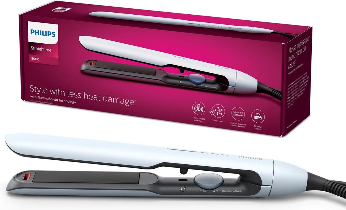Philips Straightener 5000 series BHS520/00 - Zwart