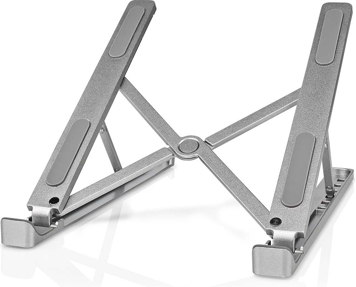 Nedis NBSTND100SI notebook standaard inklapbaar