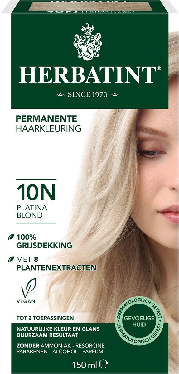 Herbatint Haarverf Gel - 10N Platinum Blond