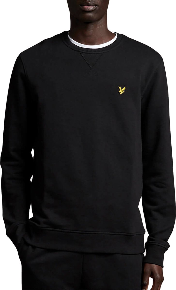 Lyle & Scott - Sweater met ronde hals in - Zwart