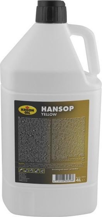 KROON OIL Handreiniger Hansop Yellow 4 Liter - Geel