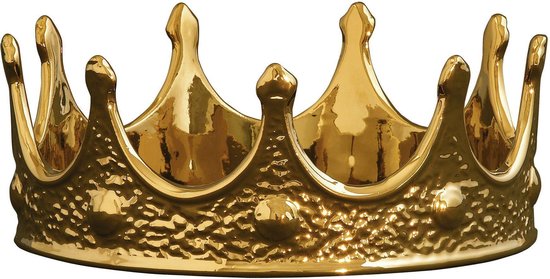 Seletti - Limited Gold Edition Porcelain My Crown - Goud