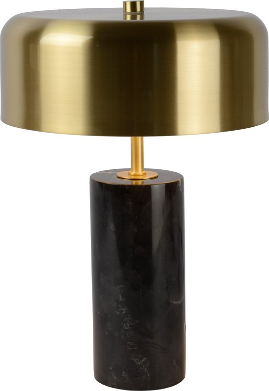 Lucide Mirasol Tafellamp G9/3x7w Marmer - Zwart