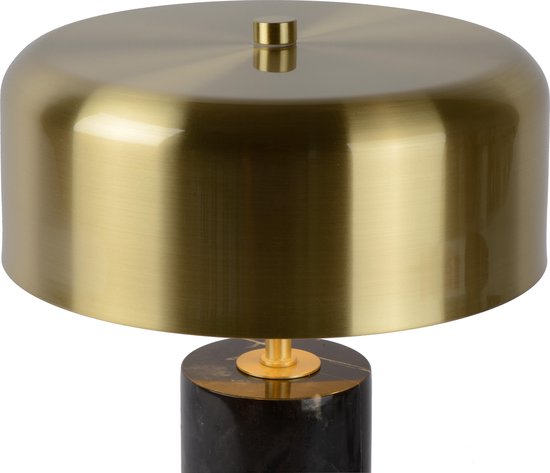 Lucide Mirasol Tafellamp G9/3x7w Marmer - Zwart