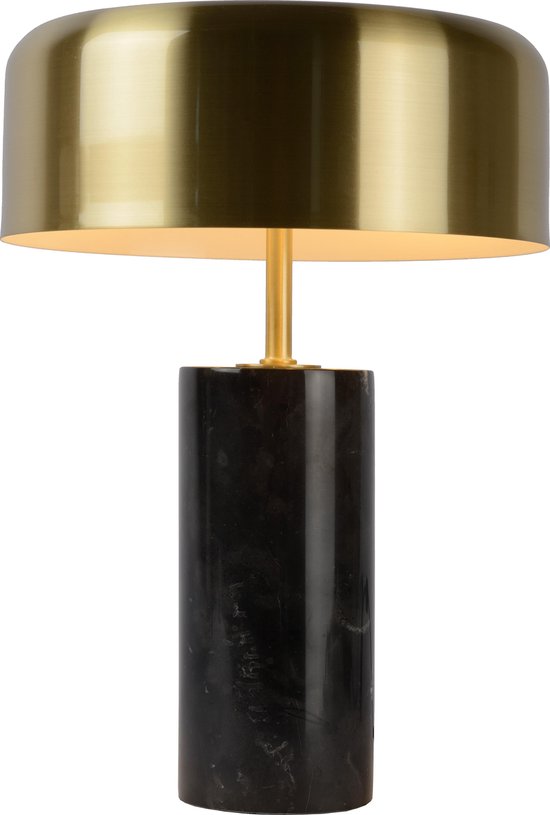 Lucide Mirasol Tafellamp G9/3x7w Marmer - Zwart