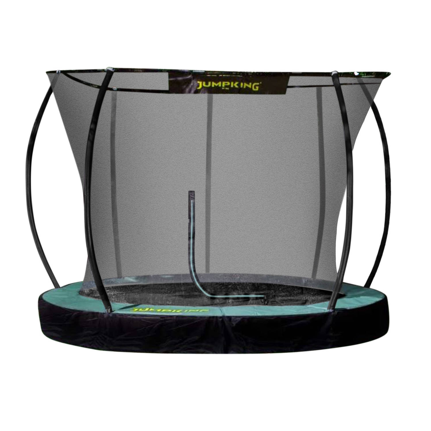 Jumpking Trampoline Inground Deluxe 3,05 Meter/groen - Zwart