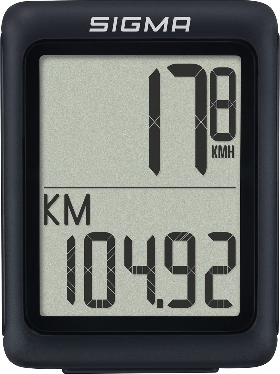 Sigma Fietscomputer BC 5.0 WR - Zwart