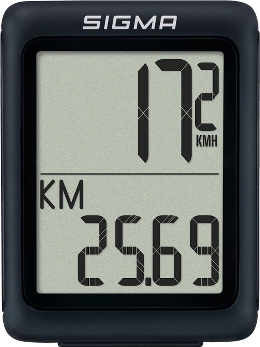 Sigma Fietscomputer BC 5.0 WR - Zwart