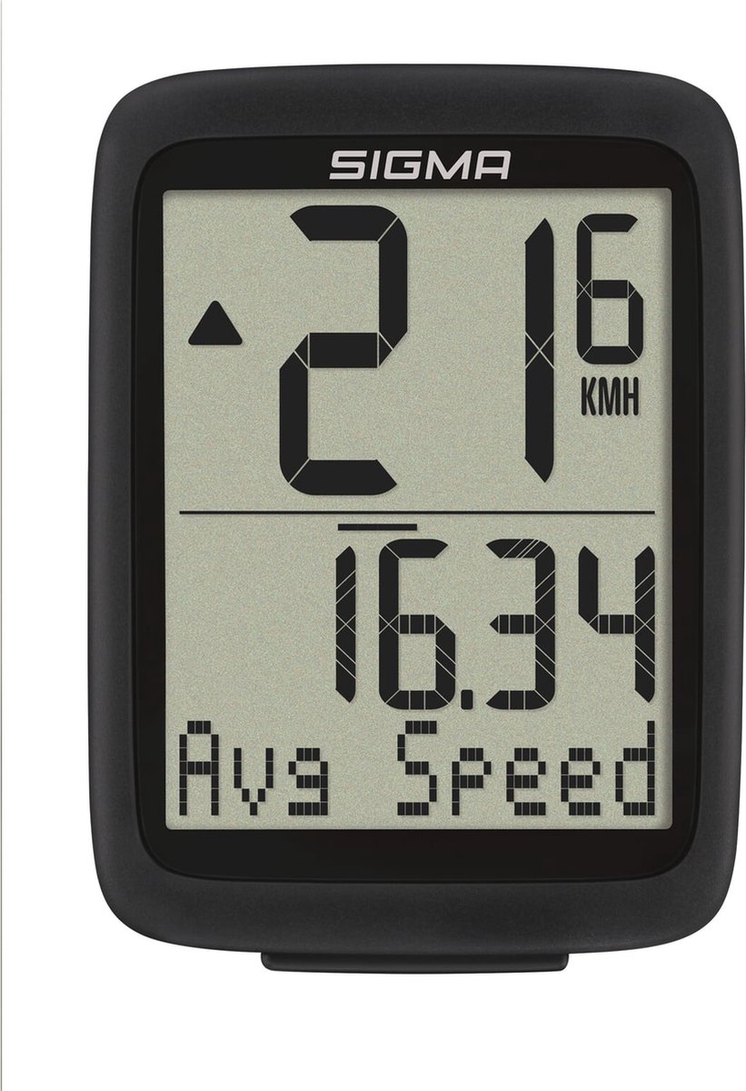 Sigma Fietscomputer BC 5.0 WR - Zwart