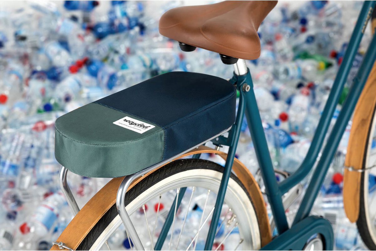 URBAN PROOF gerecyclede bagagedragerkussen- - Grijs