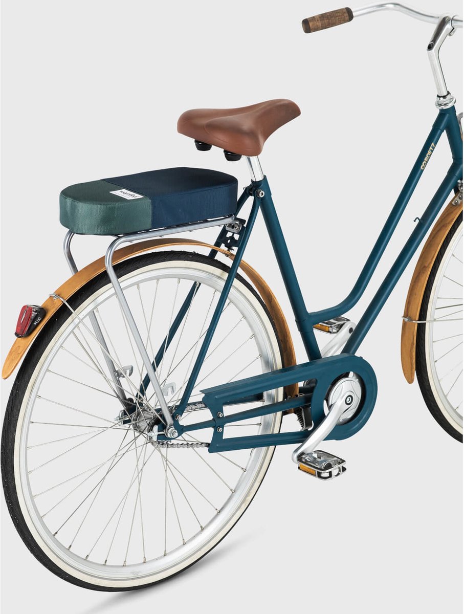 URBAN PROOF gerecyclede bagagedragerkussen- - Grijs