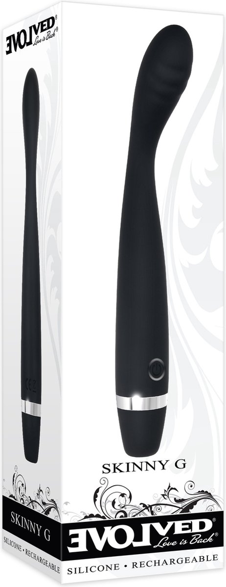 Evolved Slanke G-spot vibrator - Zwart