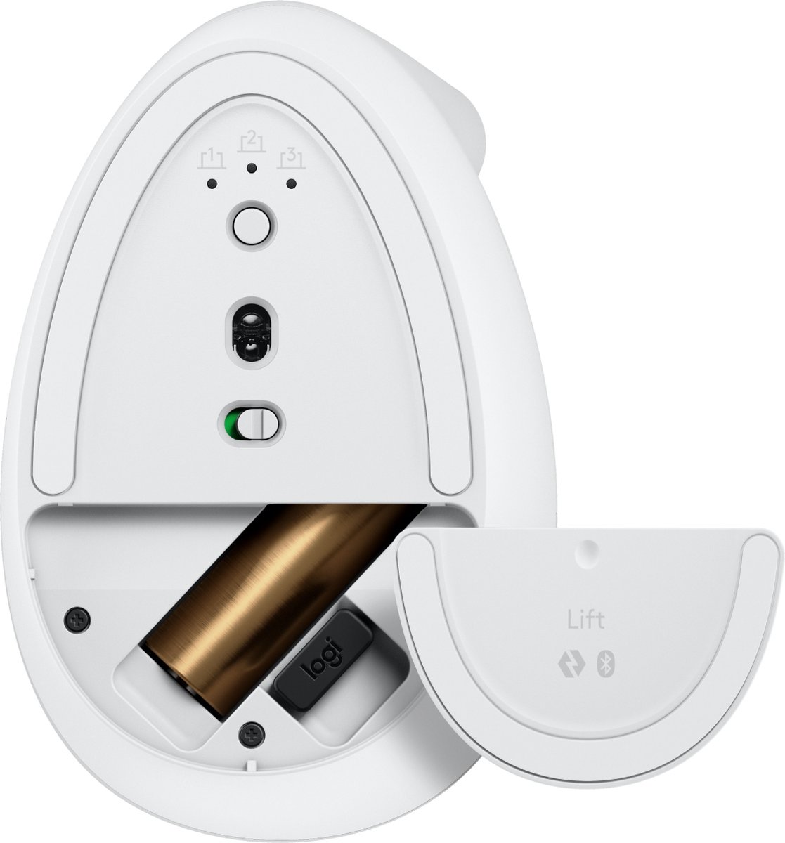 Logitech Lift Verticale Ergonomische Muis Linkshandig - Zwart