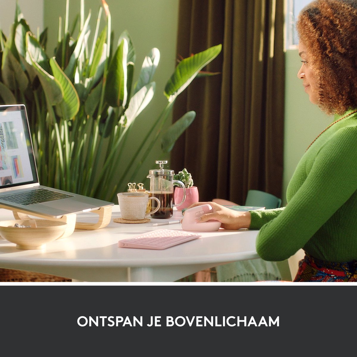 Logitech Lift Verticale Ergonomische Muis Linkshandig - Zwart