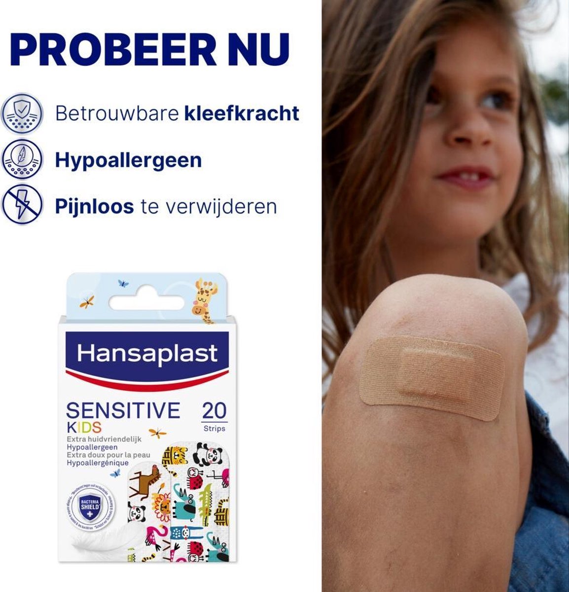 Hansaplast Pleisters Kids Sensitive Strips