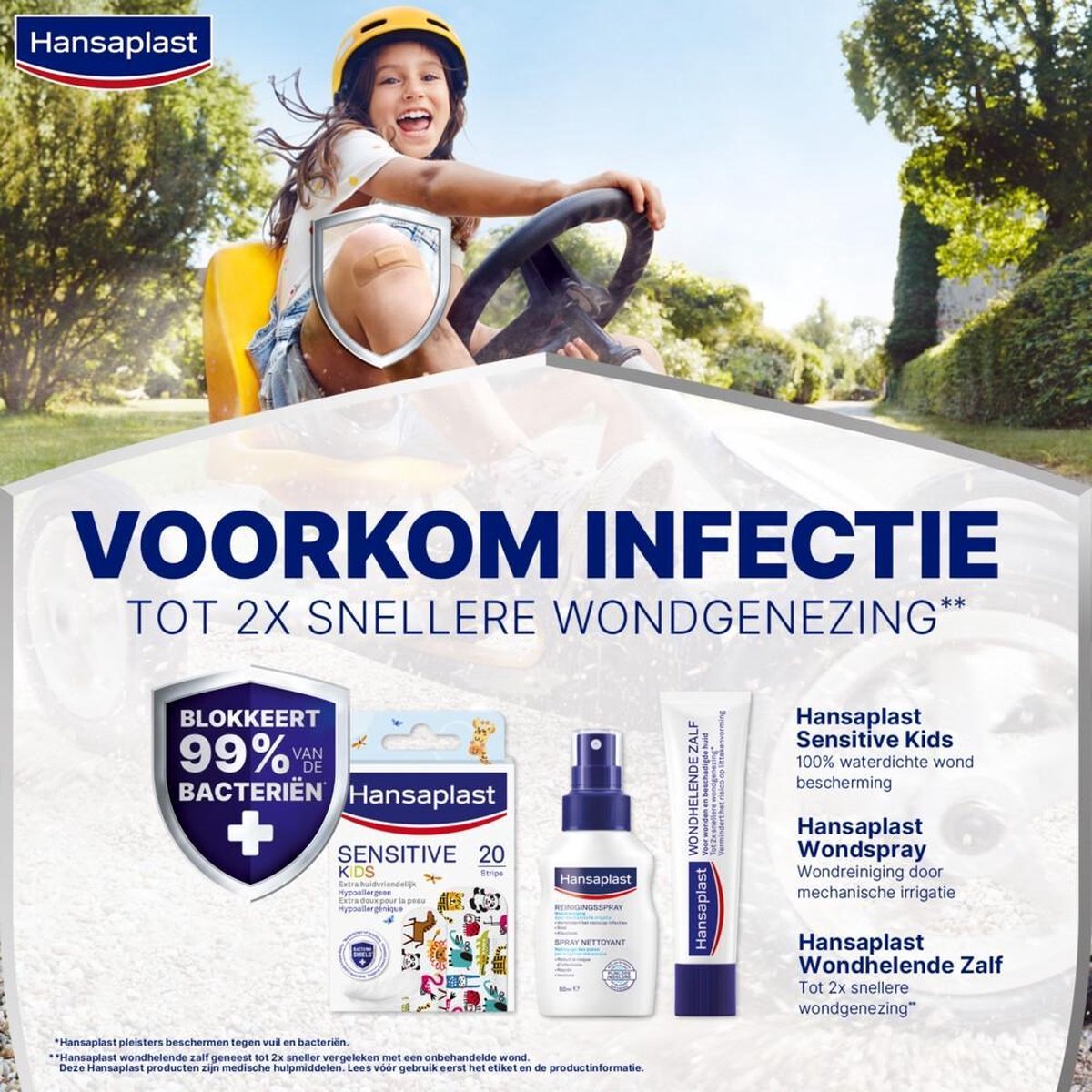 Hansaplast Pleisters Kids Sensitive Strips