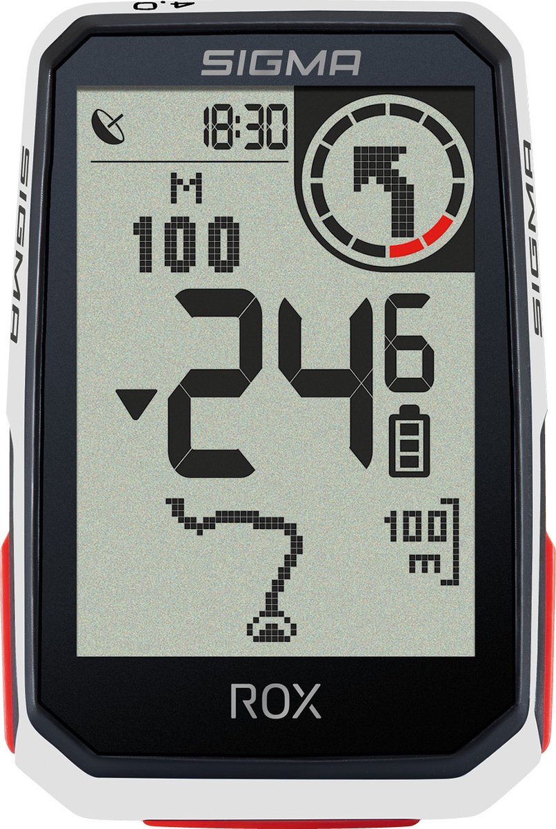 Sigma GPS Fietscomputer ROX 4.0 GPS HR set met overclamp Butler...