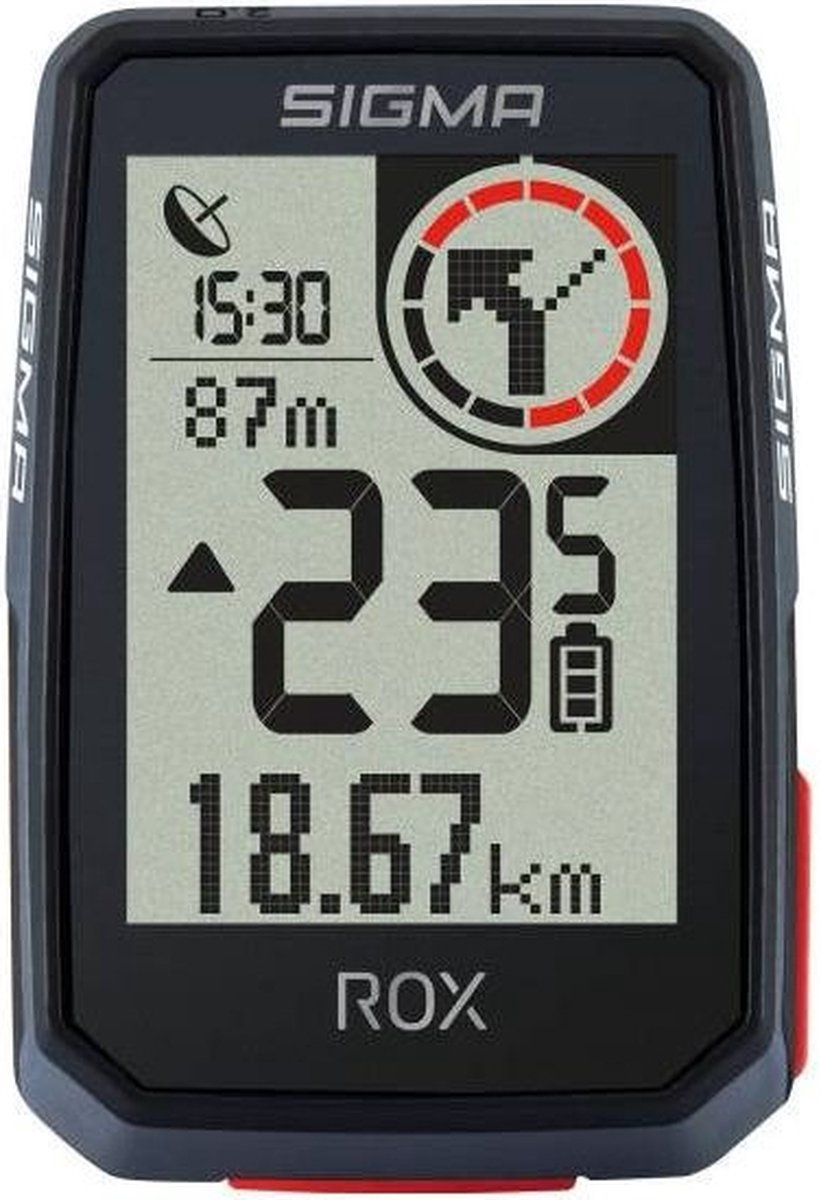 Sigma GPS Fietscomputer ROX 2.0 GPS met overclamp Butler...