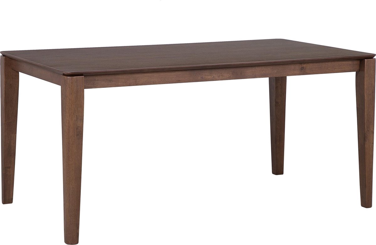 Beliani Lottie Eettafel Mdf Met Fineer 90 X 160 Cm - Bruin