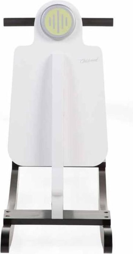 Childhome Hobbelfiguur Scooter 69 Cm - Wit