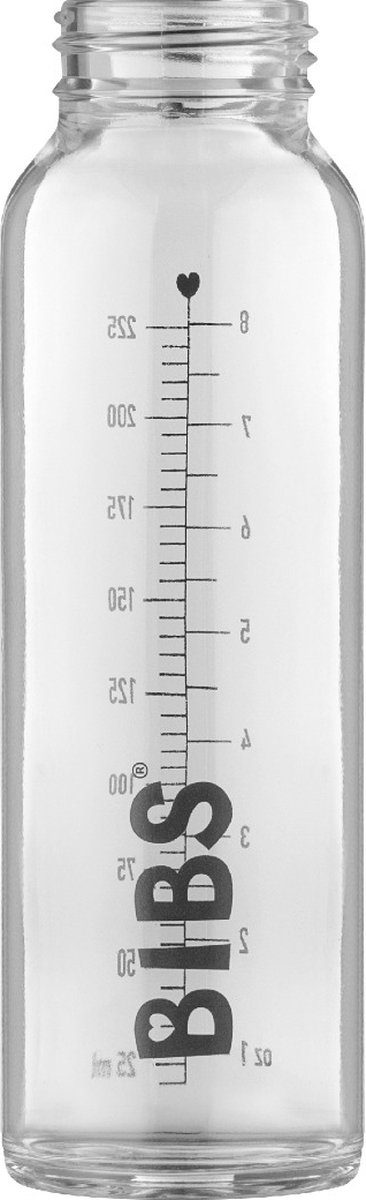 BIBS Fles Glas Ivory 225ml