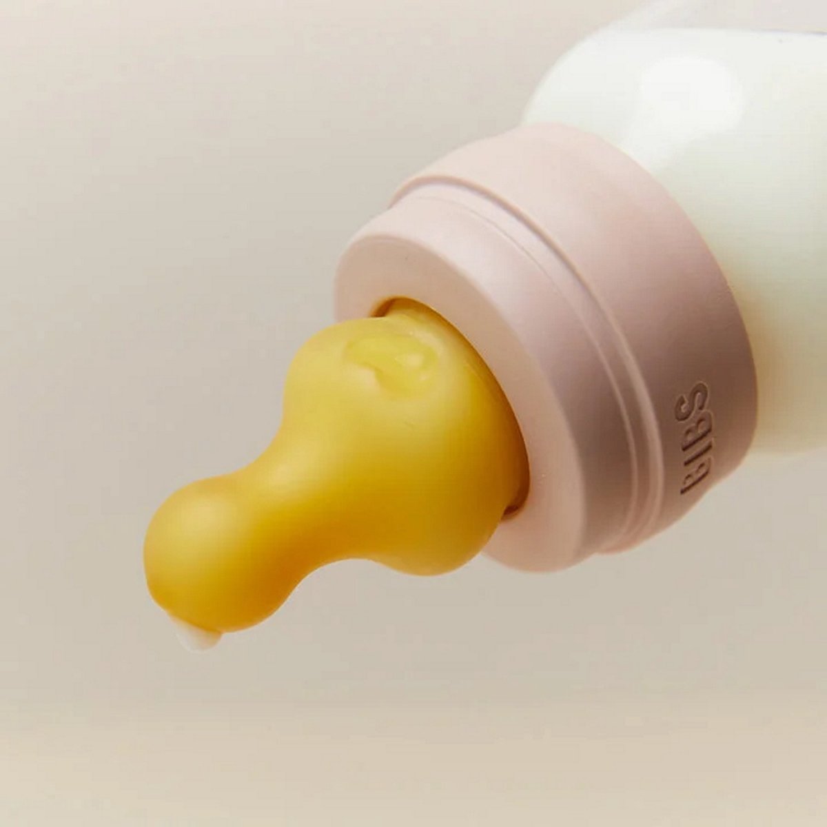BIBS Fles Glas Ivory 225ml