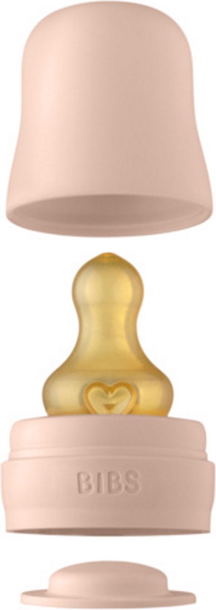 BIBS Fles Glas Blush 110ml
