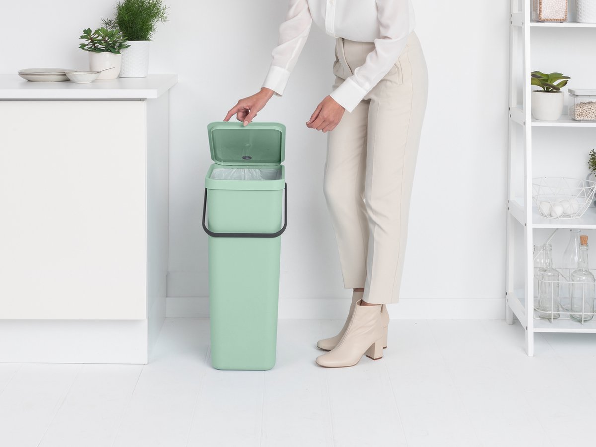Brabantia Sort & Go 40 Liter Jade Green - Groen