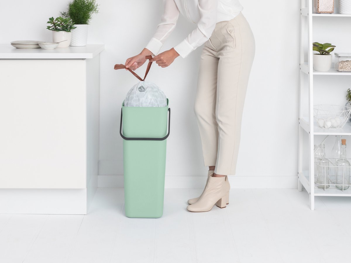 Brabantia Sort & Go 40 Liter Jade Green - Groen