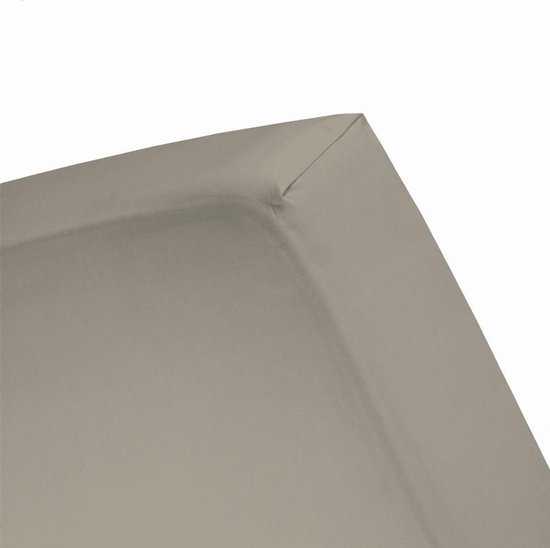 Damai Hoeslaken Multiform Taupe (Katoen)-80/90 X 220 Cm - Bruin