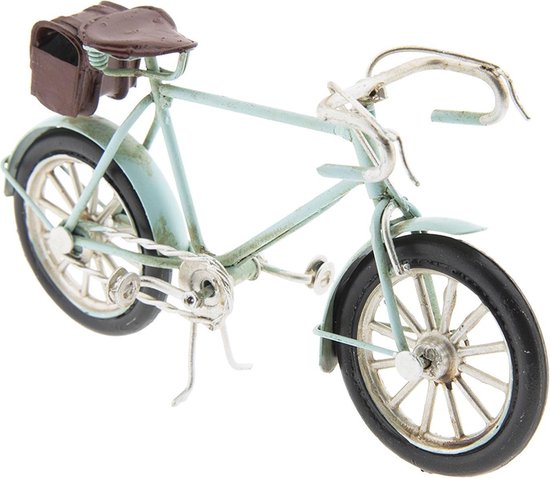 Clayre & Eef Model Fiets 16*4*8 Cm Meerkleurig Ijzer / Kunststof Staand Ijzeren Heren Racefiets Fi0008