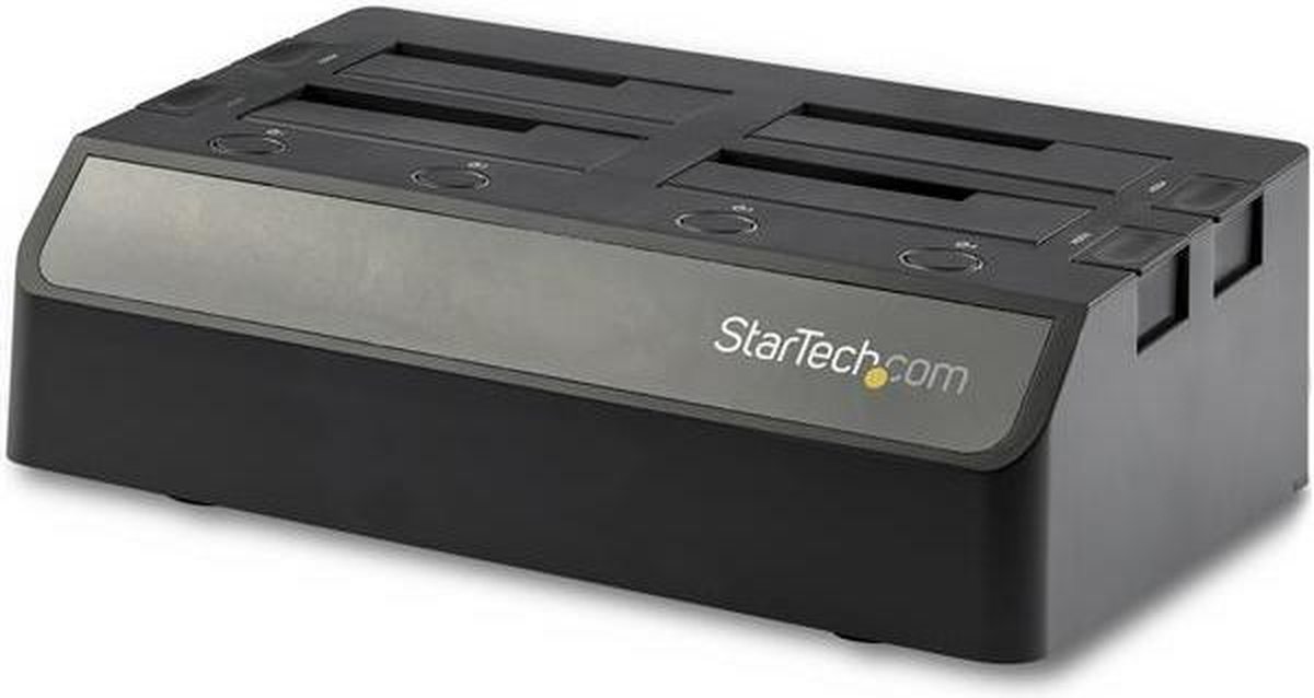 Startech 4-bay SATA HDD dockingstation voor 2.5”/3.5" SSDs/HDDs USB 3.1 (10Gbps)