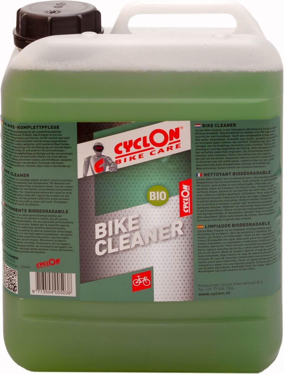 Cyclon Bike Cleaner can 5 ltr - Groen