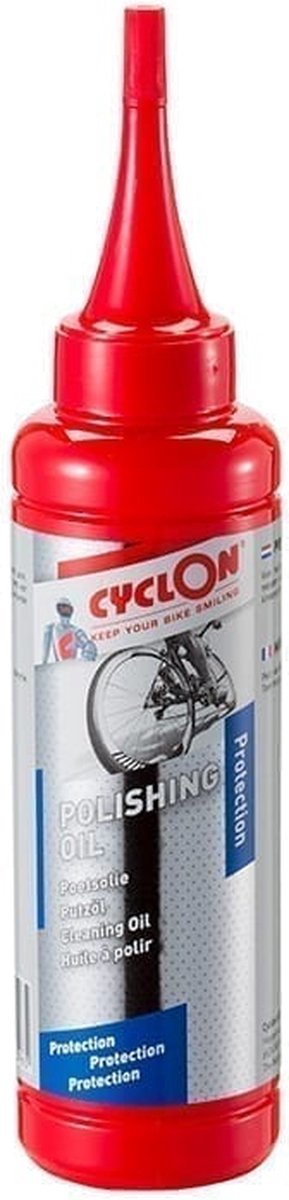 Cyclon Polish Oil 125ml op kaart - Grijs