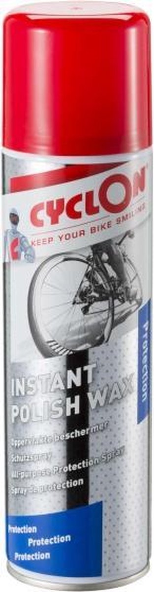 Cyclon Instant Polish wax 250ml - Grijs